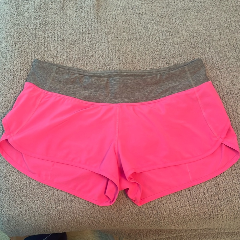 Women’s Lululemon Lined Running Speed Shorts size 10